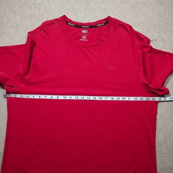 Everlast Men's Red Short Sleeve Shirt #6 - Picture 4 of 6